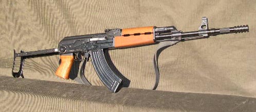 M77 underfolder with grenade launcher muzzle